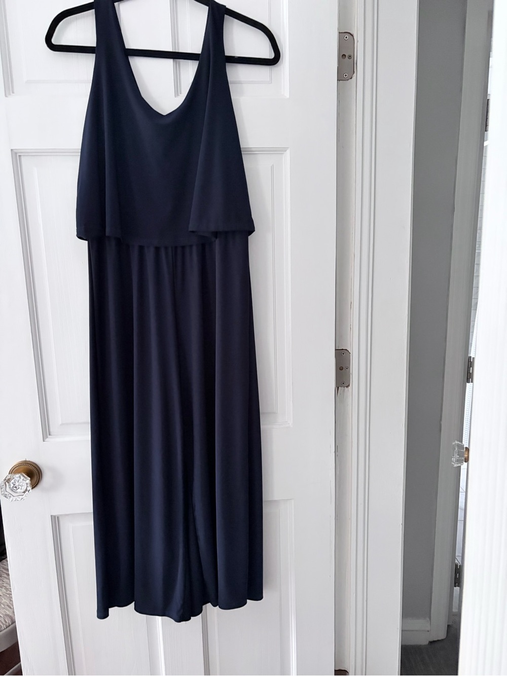 Annalee + Hope Navy Sleeveless Maxi Dress